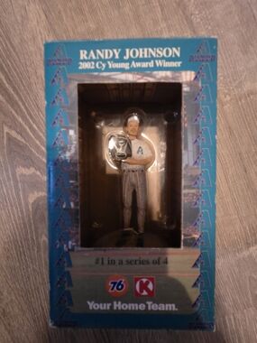 MLB Randy Johnson Collectible Figure - Teal/White